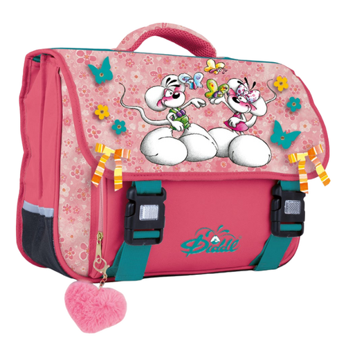 Diddl DIDDL - Boekentas 38cm 'roze'