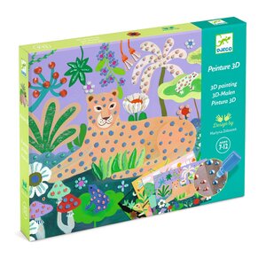 Djeco Knutseldoos - 3D verven 'Regenwoud' (7-12j)