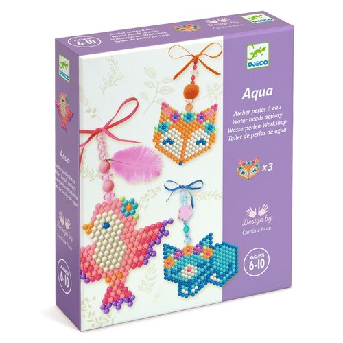 Djeco Artistic Aqua - Sleutelhangers 'Velddieren'