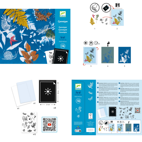 Djeco Knutseldoos - Atelier Cyanotype 'Starterkit'