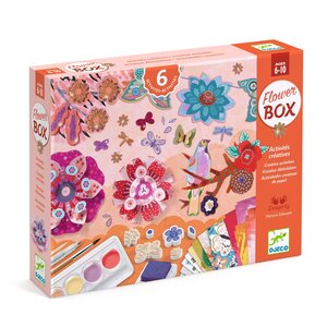 Djeco Knutseldoos - 6 activiteiten 'Flower Box'