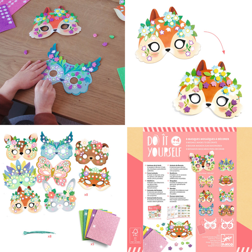 Djeco DIY -  Maskers maken "Bosdieren" (+4j)