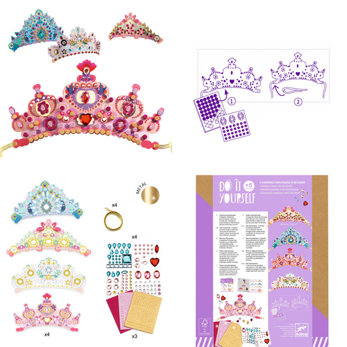 Djeco DIY - Mozaïek "Diademen" (+5j) Djeco DIY - Mozaïek "Diademen" (+5j)