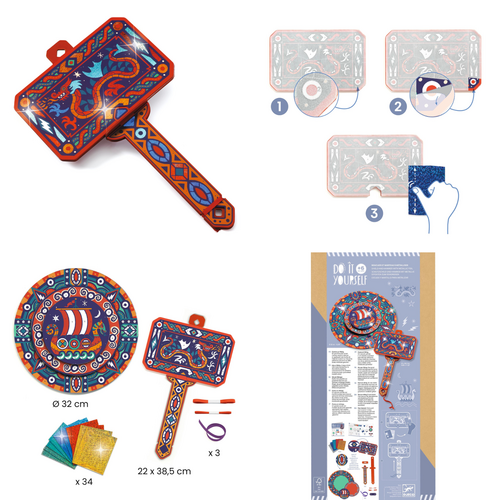 Djeco DIY - Als een viking (+6j) Djeco DIY - Als een viking (+6j)