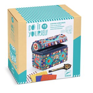 Djeco DIY - Schatkist decoreren 'Superschat' (+5j)