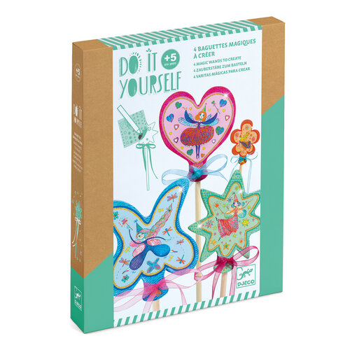 Djeco DIY - Toverstokjes 'kleine feeën' (+5)