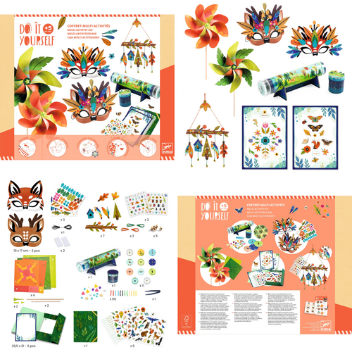 Djeco DIY - Multi-activiteiten knutseldoos 'nature' (+5j)