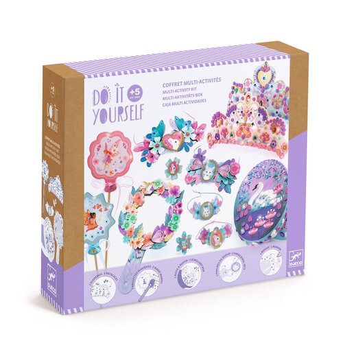 Djeco DIY - Multi-activiteiten knutseldoos 'Nymphea' (+5j)
