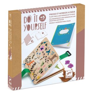 Djeco DIY - Plantenpers 'Kleine botanist' (+5j)