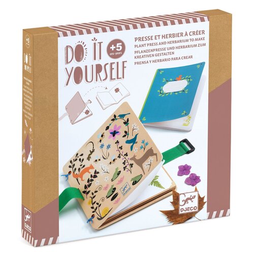 Djeco DIY - Plantenpers 'Kleine botanist' (+5j)
