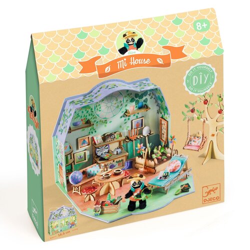 Djeco DIY Modelbouwen - Mi House 'Olive' (+8) Djeco DIY Modelbouwen - Mi House 'Olive' (+8)