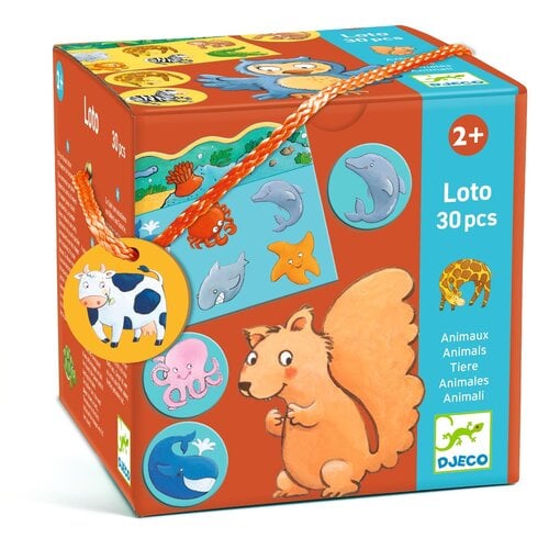 Djeco Spel - Loto "Dieren" (+2)