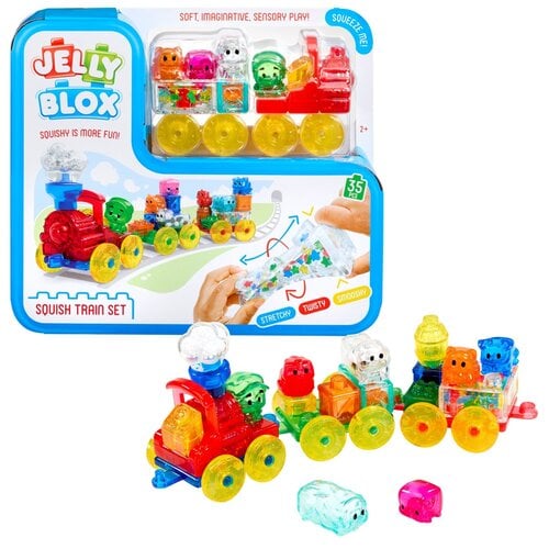 Goliath Jelly Blox - Squish Train Set