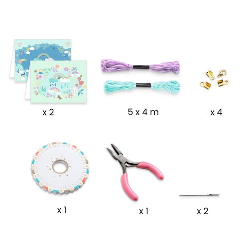 Djeco You&Me - Armbandjes maken 'Kumihimo regenboog' (+8j) Djeco You&Me - Armbandjes maken 'Kumihimo regenboog' (+8j)