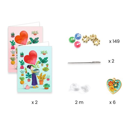 Djeco You&Me - Armbandjes maken 'Hartjes' (+6j)