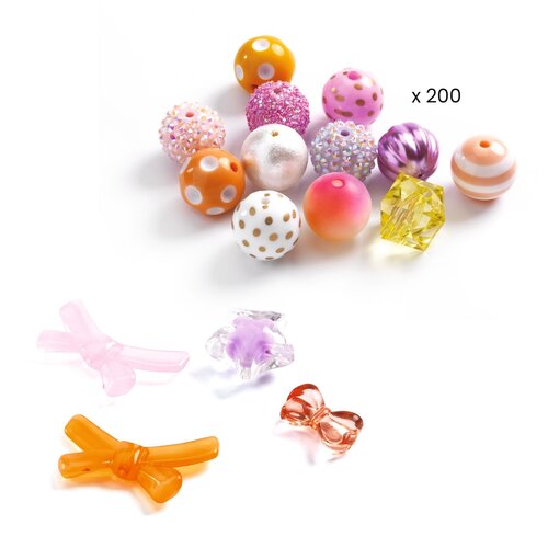 Djeco Knutseldoos - Kralen 'Bubbelparels Goud' (4-8j) Djeco Knutseldoos - Kralen 'Bubbelparels Goud' (4-8j)