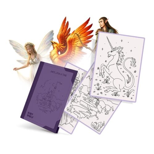 Kidywolf REFILL KIDYDRAW-PAD "Once Upon A Time" (+8) Kidywolf REFILL KIDYDRAW-PAD "Once Upon A Time" (+8)