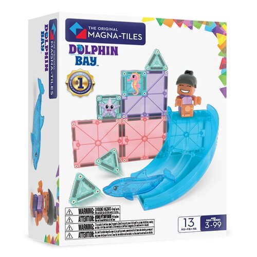 Magna-Tiles MAGNA-TILES® Dolphin Bay 13-Piece Set
