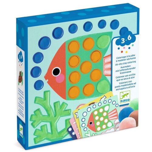 Djeco Knutseldoos - Plasticine 'Onderwaterwereld' (3-6)