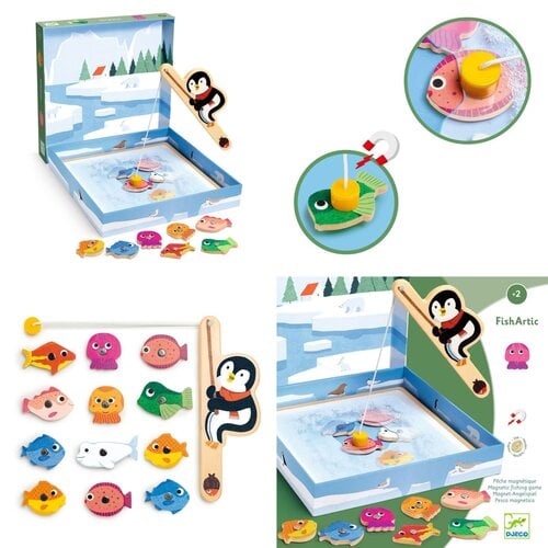 Djeco Spel - Magnetisch Visspel 'FishArtic' (+2j)