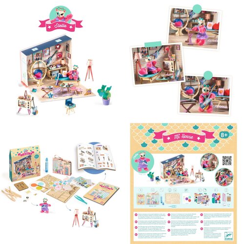 Djeco DIY Modelbouwen - Mi House 'Stella' (+8)