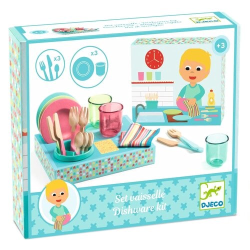 Djeco Rollenspel - Servies afwas set!