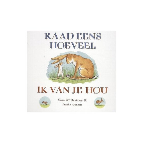 Kartonboek: Raad eens hoeveel ik van je hou