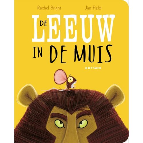 Gottmer Uitgeverij Prentenboek - Kartonboek "De leeuw in de muis" (+3)
