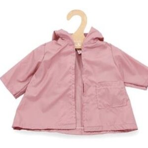 Asi Dreams Poppenkleding - Klassieke regenjas, roze