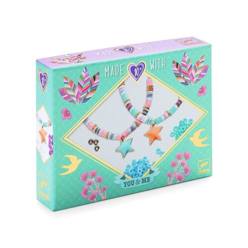 Djeco You&Me - Armbandjes maken 'Heishi-sterren' (+10j) Djeco You&Me - Armbandjes maken 'Heishi-sterren' (+10j)
