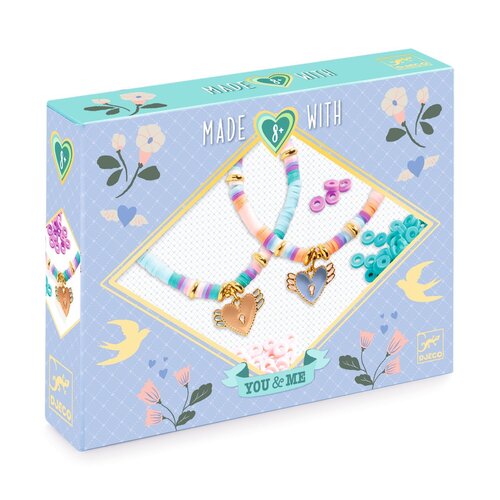Djeco You&Me - Armbandjes maken 'Heishi-harten' (+8j) Djeco You&Me - Armbandjes maken 'Heishi-harten' (+8j)