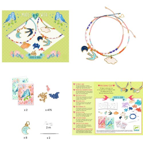 Djeco You&Me - Armbandjes maken 'Hemel' (+8j) Djeco You&Me - Armbandjes maken 'Hemel' (+8j)