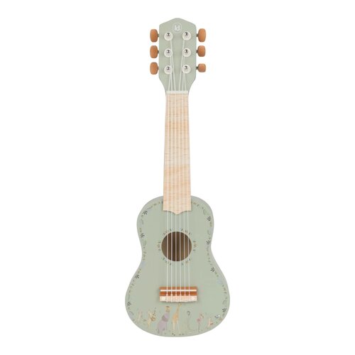 Little Dutch Houten gitaar - Groen - Safari Friends FSC