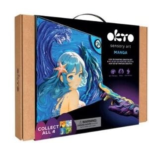 okto 3D Schilderen met klei - Manga "Water"