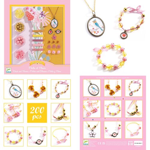 Djeco Pareltjes en accessoires 'bloemen'