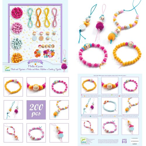 Djeco Pareltjes en accessoires 'Popjes'
