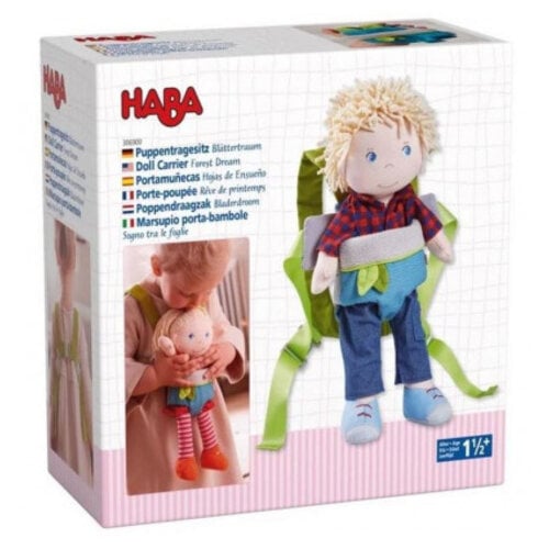 Haba Poppenaccessoires - Draagzak "Bladerdroom"