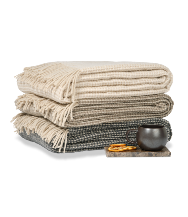 Vandyck Zachte wollen plaid