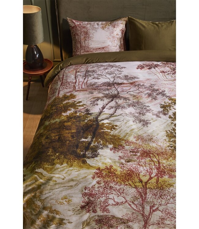 Beddinghouse Dekbedovertrek  Odile green