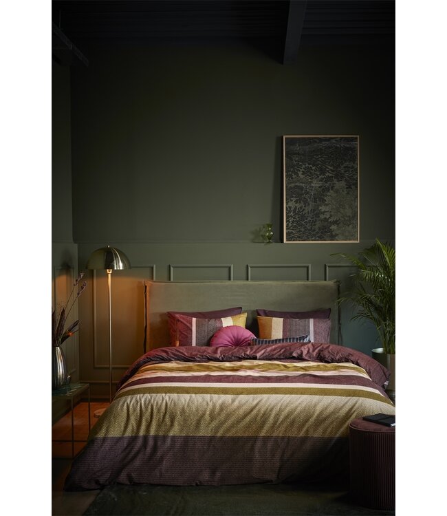 Beddinghouse Dekbedovertrek  Jorren Dark Red