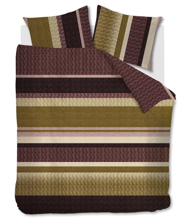 Beddinghouse Dekbedovertrek  Jorren Dark Red