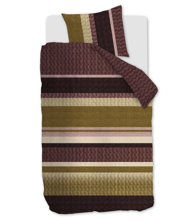 Beddinghouse Dekbedovertrek  Jorren Dark Red