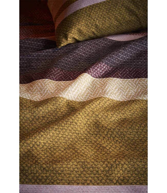 Beddinghouse Dekbedovertrek  Jorren Dark Red