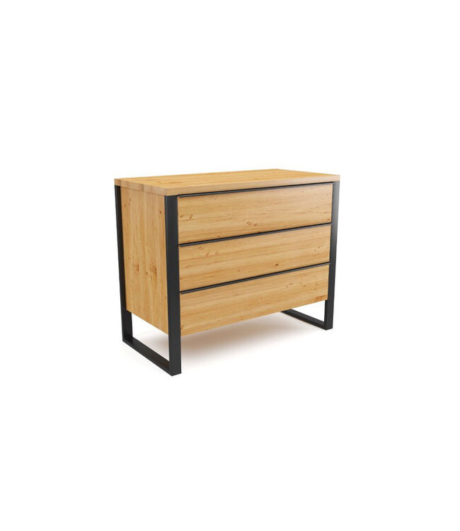 van Os Ledikant Orion incl. nachtkastjes & commode SHOWMODEL