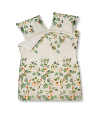Vandyck Dekbedovertrek Fruit Garden Cream tan