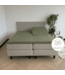 Kayori  Splitopper Hoeslaken Saiko Jersey  Olijfgroen