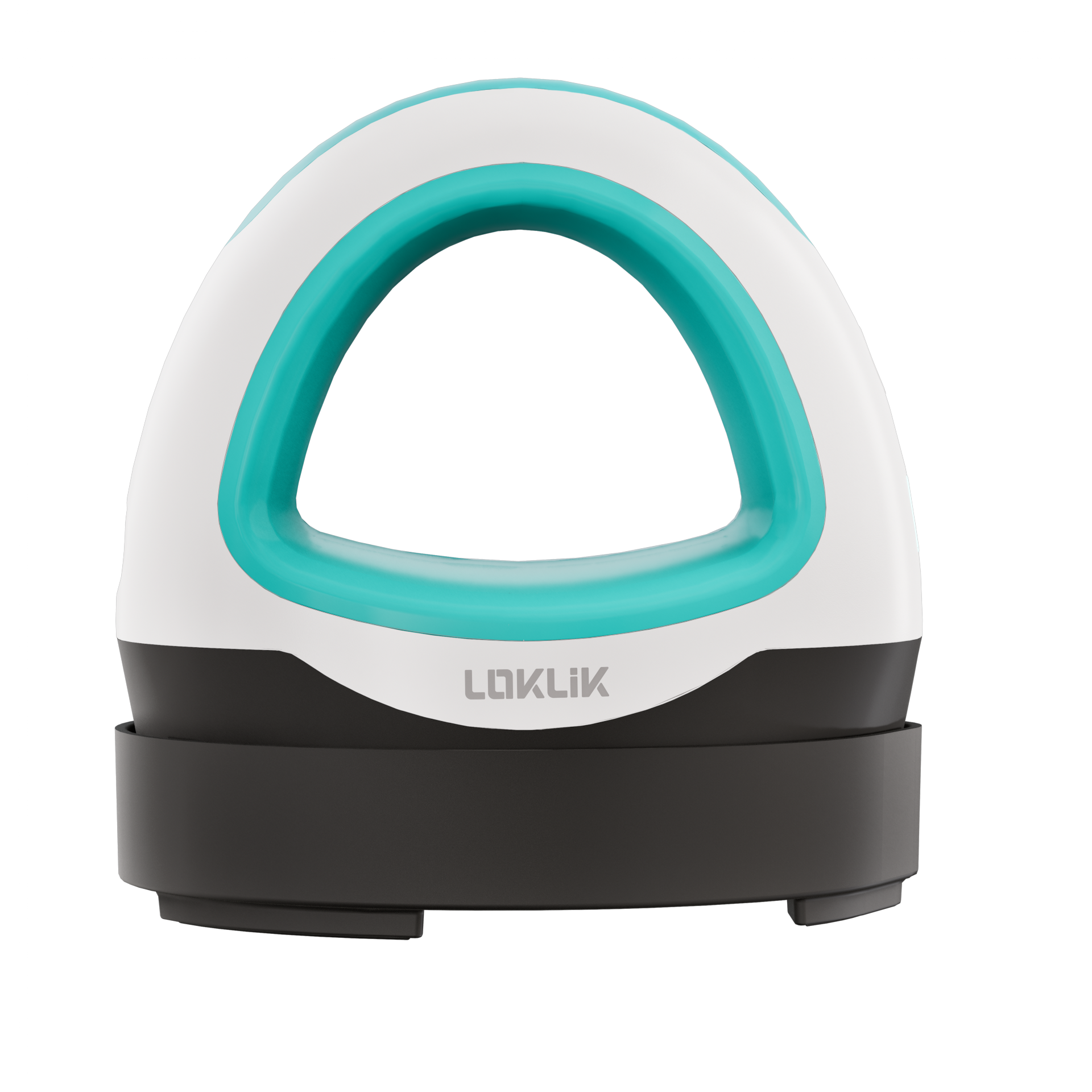 Een LOKLiK Mini Heat Press in LOKLiK Blauw