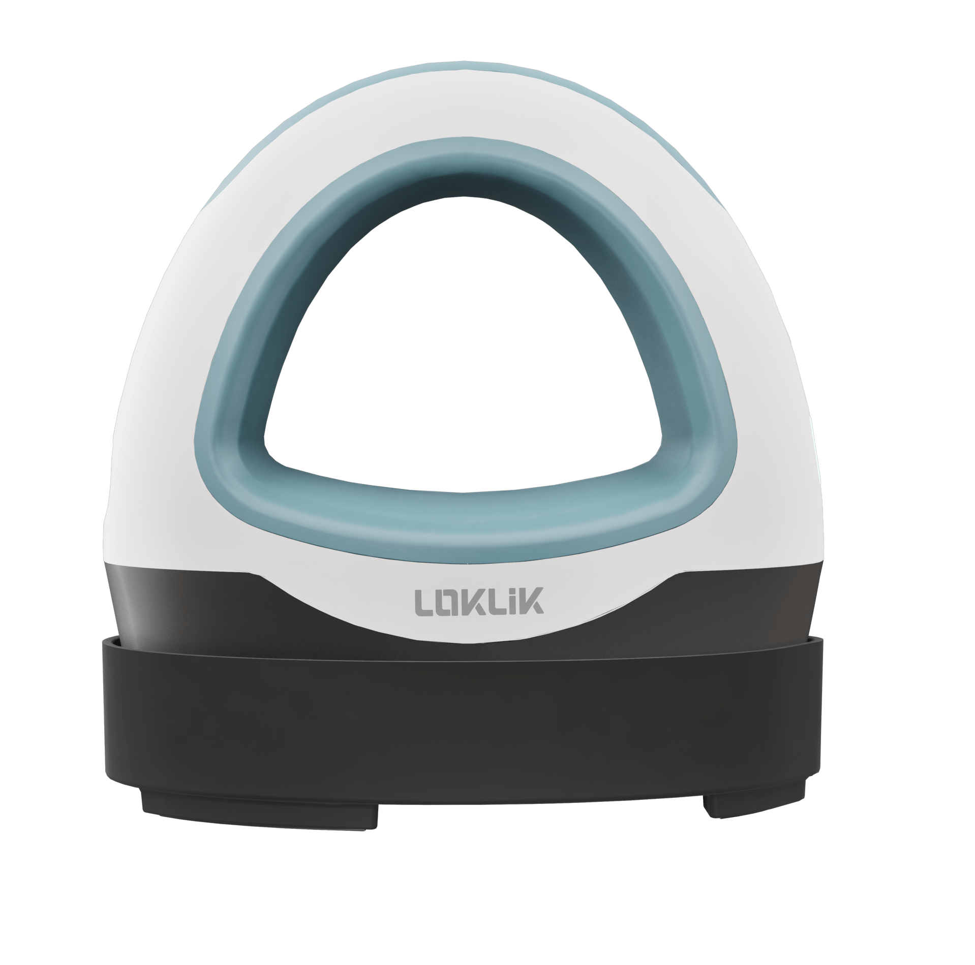 Een LOKLiK Mini Heat Press in Denimblauw