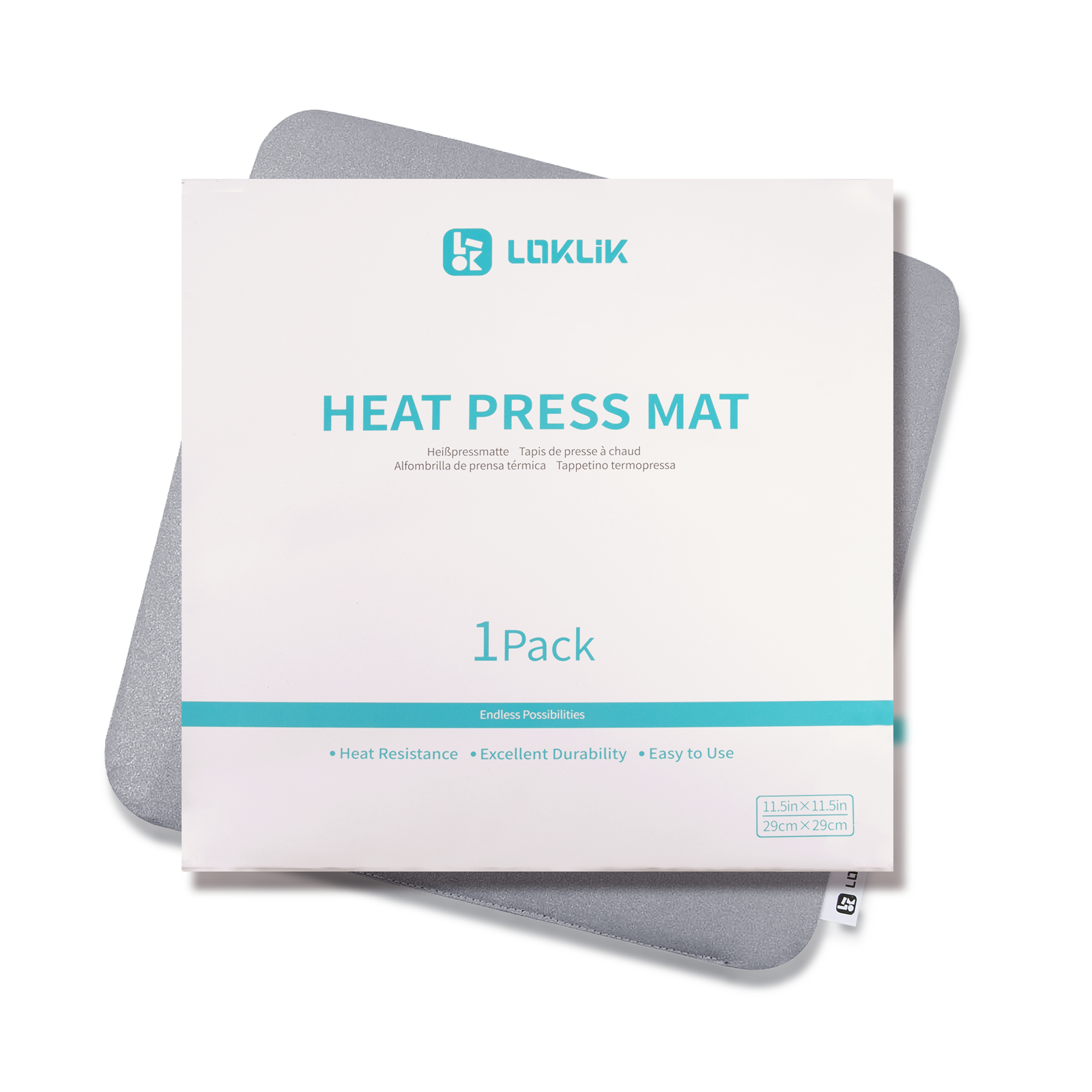 Heat Press Mat 29.21 cm x 29.21 cm LOKLiK Europe