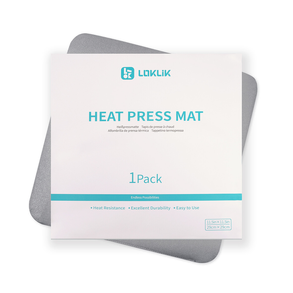 LOKLiK Heat Press Mat 29.21 x 29.21 cm
